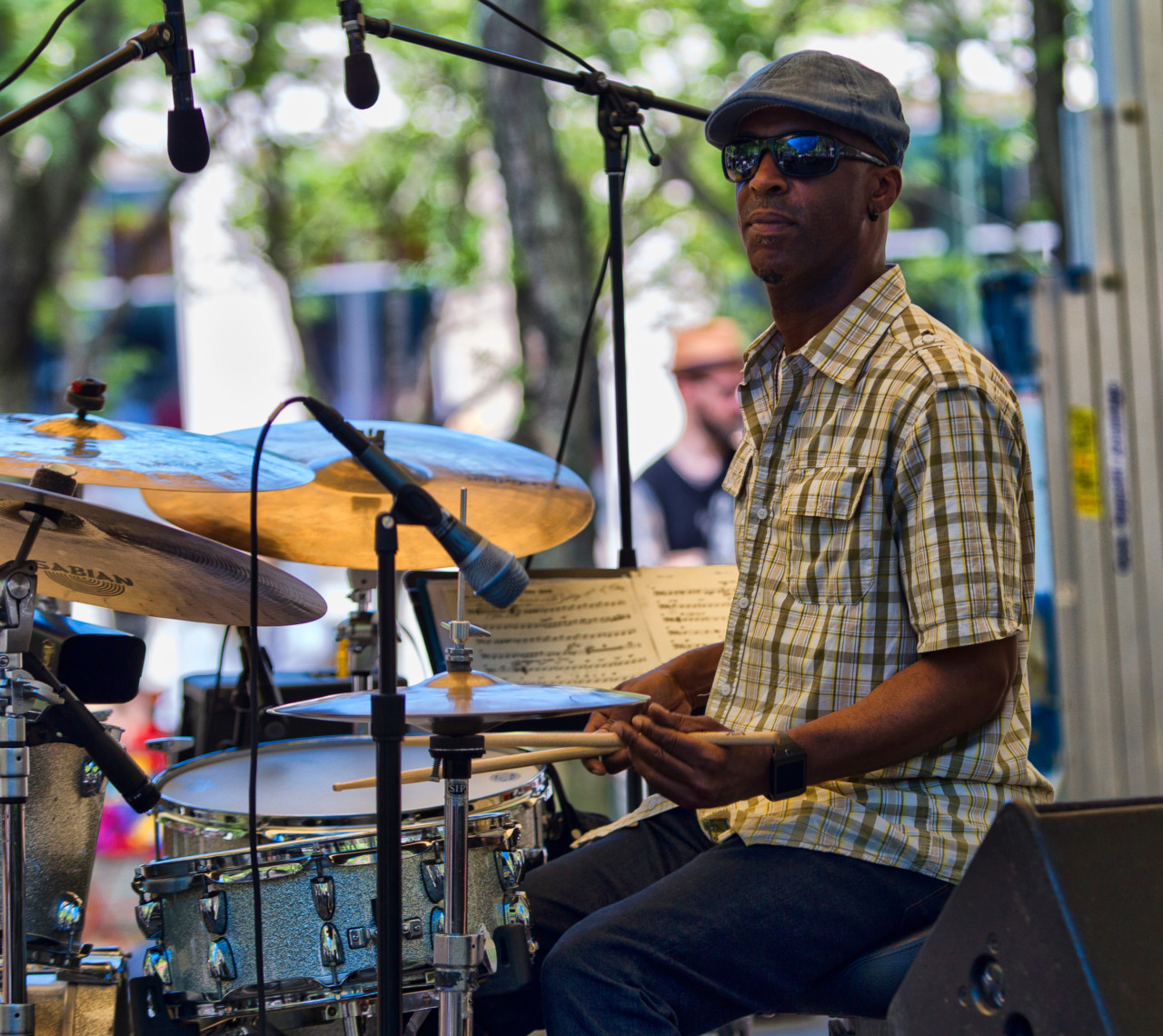 Henry Butler, Henry Butler - Steven Benstein and the Hot 9, BAM R&amp;B Festival at Metrotech