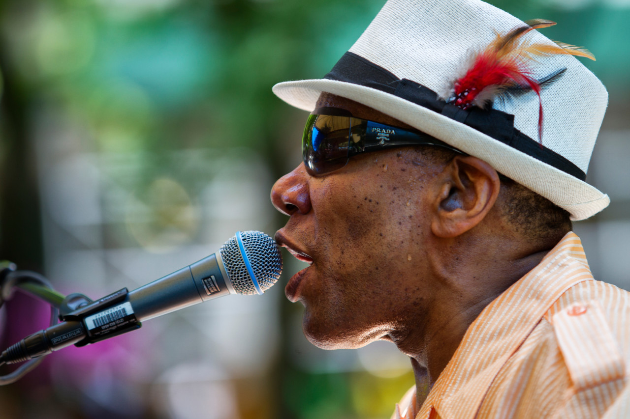 Henry Butler, Henry Butler - Steven Benstein and the Hot 9, BAM R&amp;B Festival at Metrotech