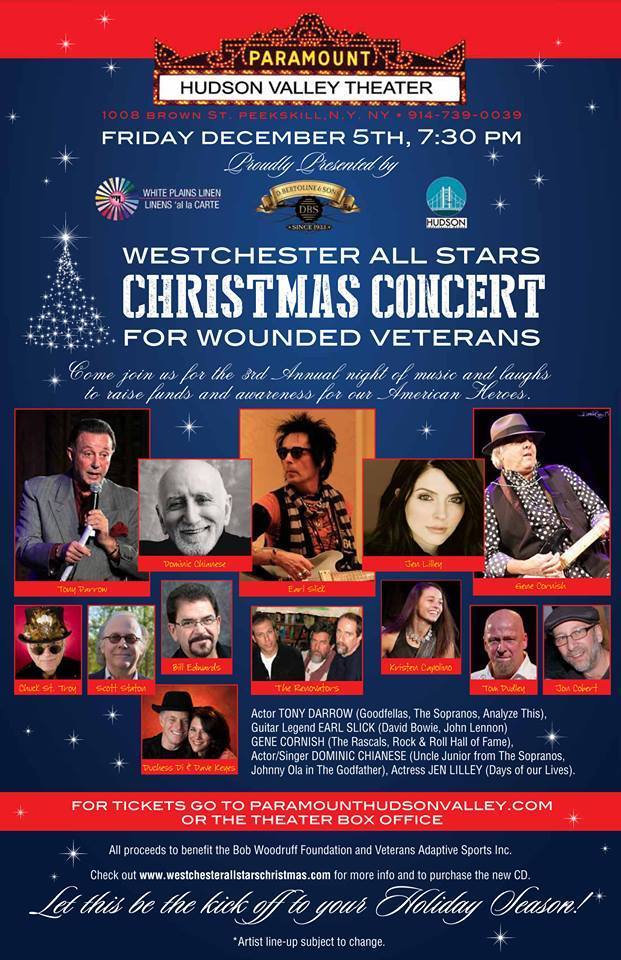 Westchester All Stars Christmas For Wounded Veterans Concert – Elmore ...